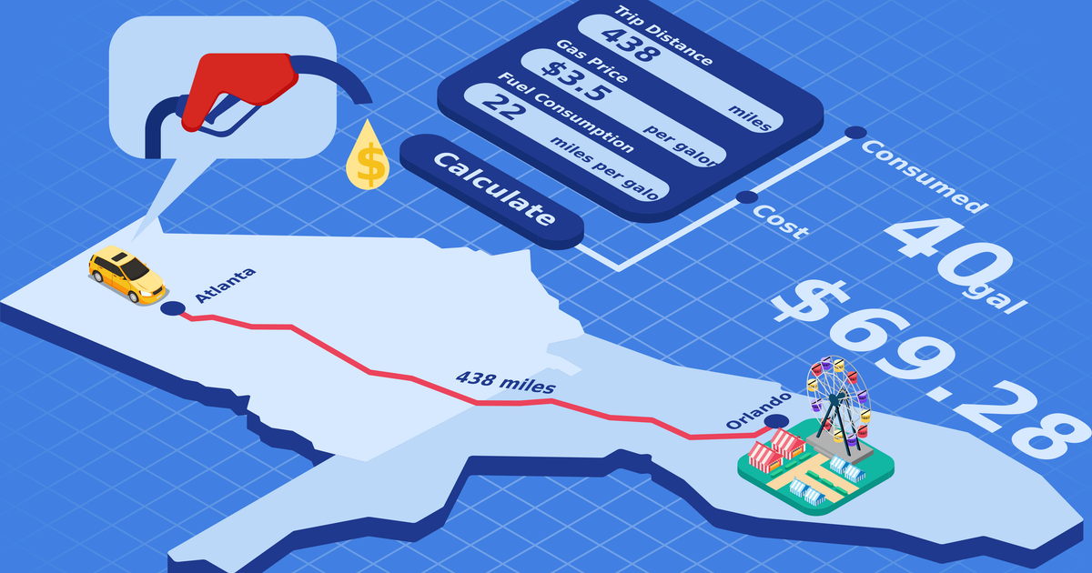 Kalkulator Untuk Harga Bahan Bakar — Calculator.iO