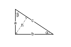 المثلث القائم